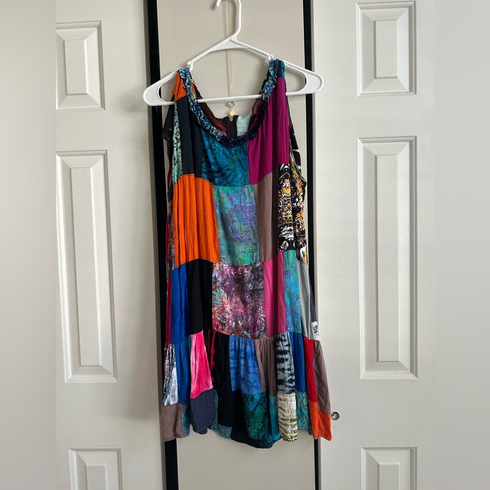 Patchwork Tunic Tank - image 1